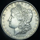 1878 7/8TF $1 Morgan Silver Dollar AU ~ 26411