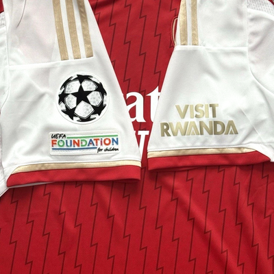 2023/24 Arsenal Home UCL Jersey #41 Declan Rice 2XL adidas