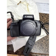 Canon EOS 750 35mm SLR Film Camera Body Only Black Vintage AF Flash