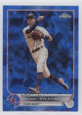 2022 Topps Chrome Sapphire Edition Dansby Swanson #507
