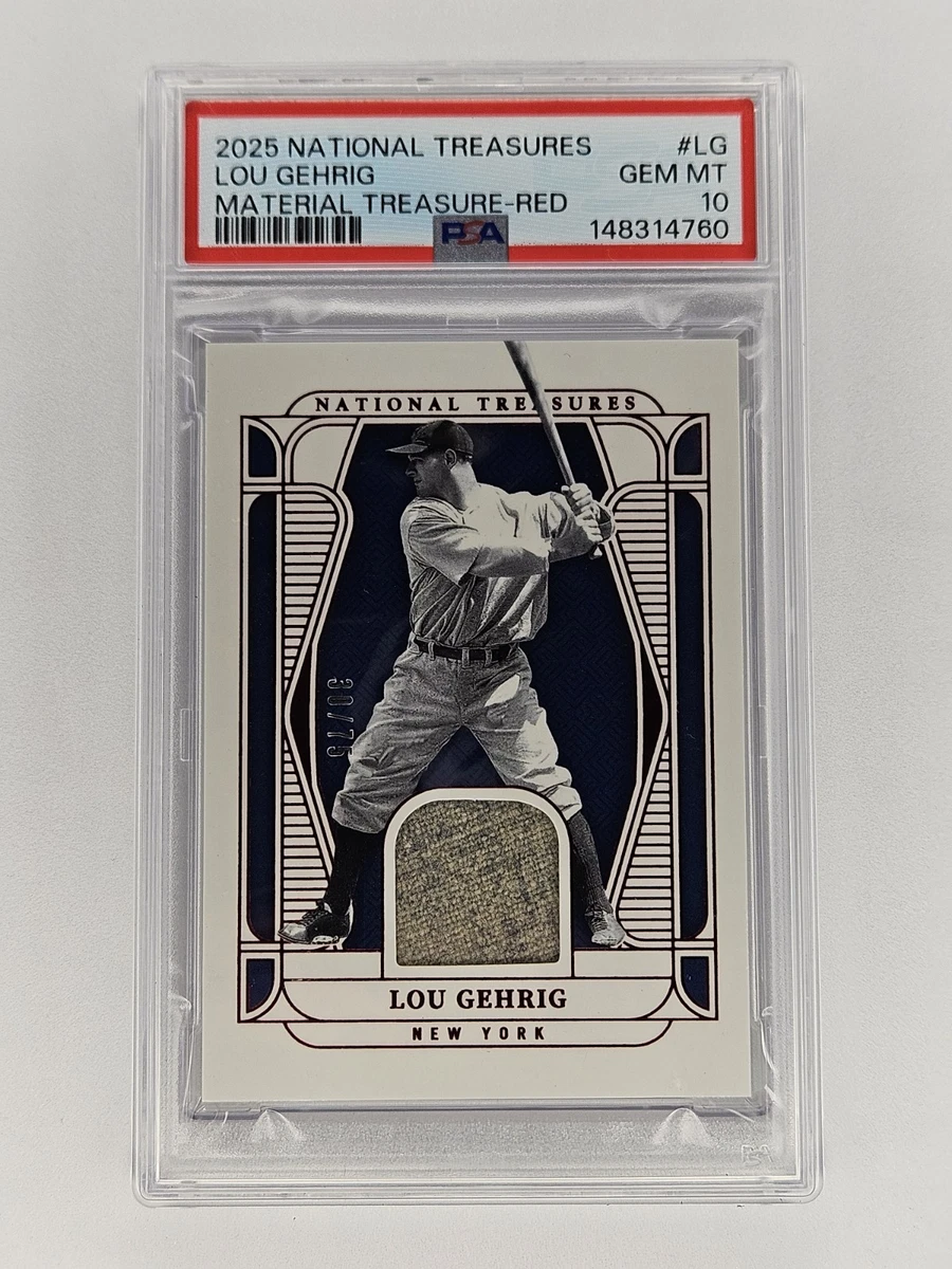 Panini Lou Gehrig Baseball Sports Trading Cards & Accessories