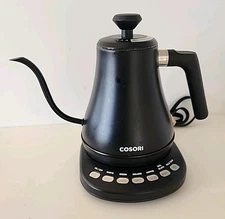 Cosori Gooseneck Electric Kettle Pour Over Coffee Tea CO108-NK Black TESTED