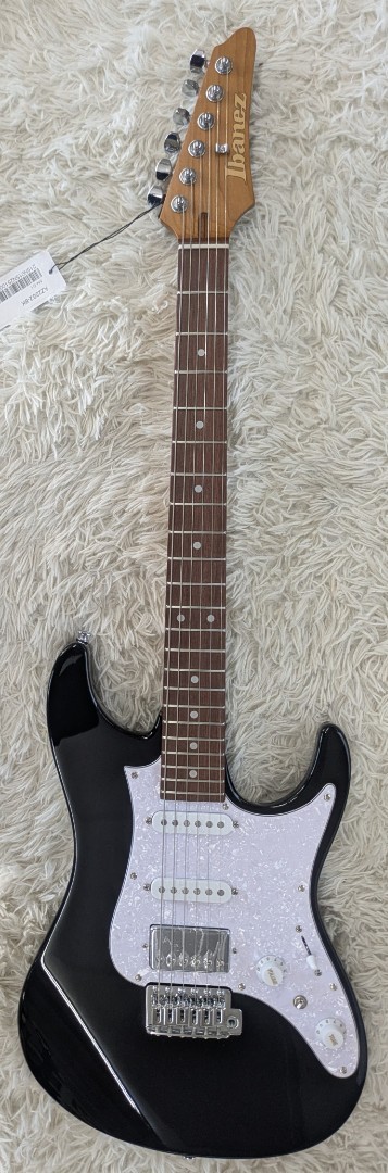Ibanez Model AZ22S2BK Solid Body Electric Guitar in a Black Finish -NEW for 2026