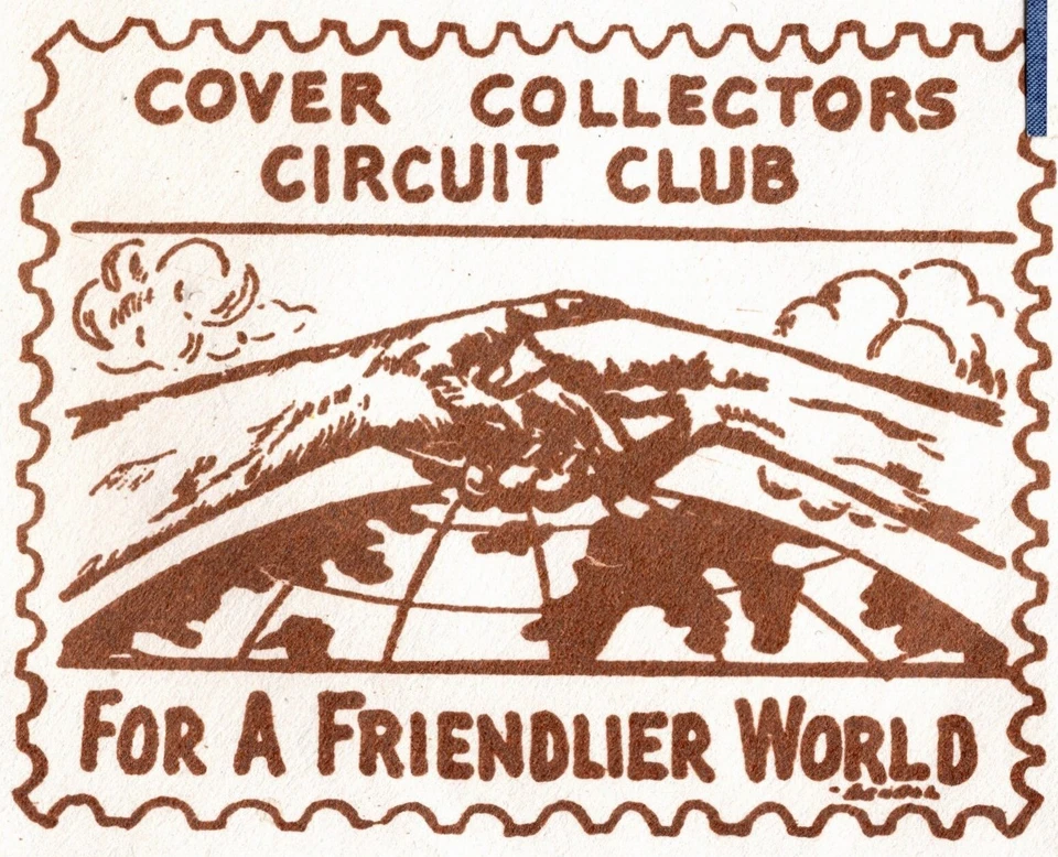 USA 1988 COVER COLLECTORS CIRCUIT CLUB AIR MAIL TO JORDAN 4 STAMPS SC 2198-2201 - Image 3 of 4