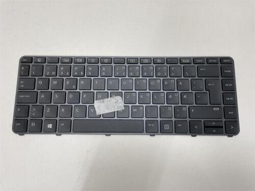 HP ZBook 14u G4 Keyboard 937309-091 Norway KYBD TP PS BL SR 14 NORWEGIAN - Afbeelding 1 van 5