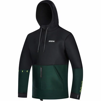 Mystic Voltage Sweat 4mm Neoprene Hoody - Dark Leaf 210130