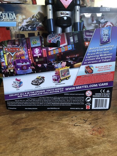 Lote De 5 Nuevos Sellados Retirados Disney Pixar Coches Tokio Fiesta Mater con Latas Raro + - Imagen 9 de 9