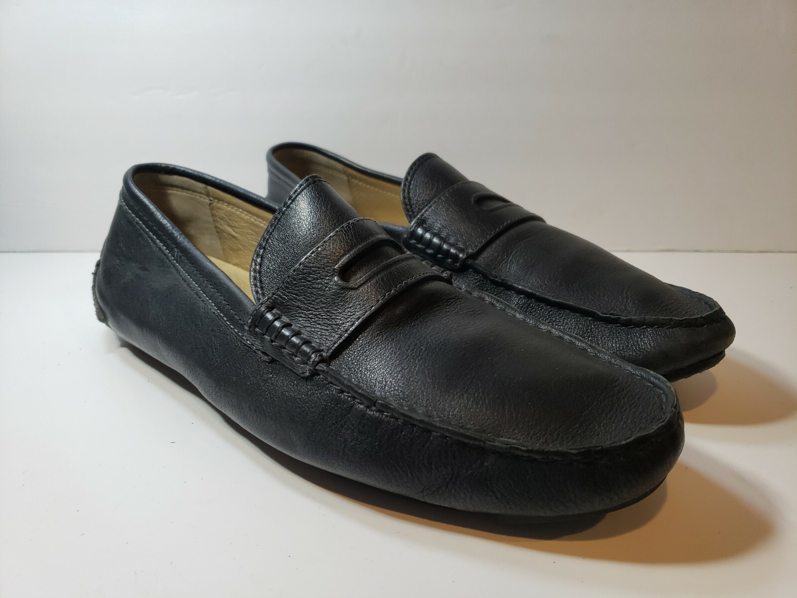 COACH Neal Black Nappa Leather Penny 