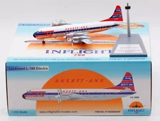 INFLIGHT200 ANSETT - ANA LOCKHEED L-188 ELECTRA 1:200 IF188AN0924P IN STOCK