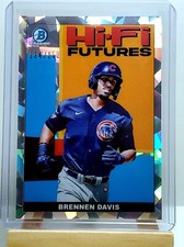Brennen Davis 2022 Bowman Chrome Hi-Fi Futures Atomic Refractor 128/150 Cubs