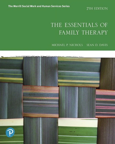 The Essentials of Family Therapy by Sean Davis and Michael Nichols usa stock