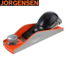 JORGENSEN 6.3" Mini Wood Planer Low Angle Block Plane Iron Body Mini Hand Planer