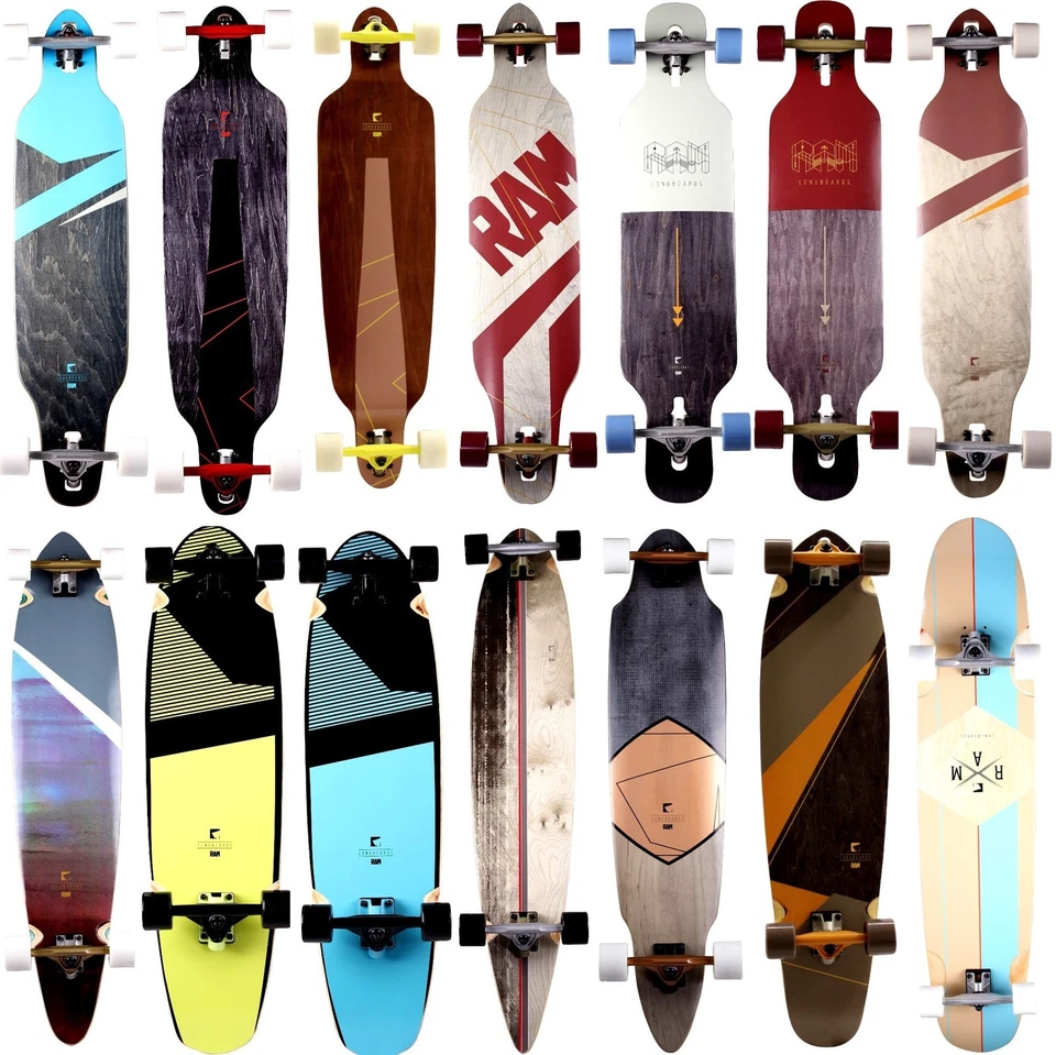 Ram Longboard 10 modelle zur wahl Neu Skateboard