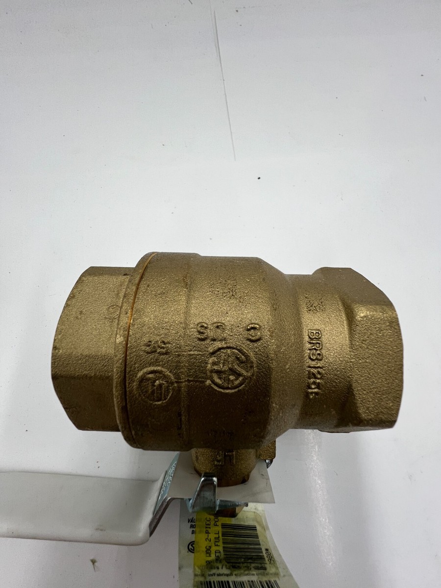 Valvola A Sfera FNW Ottone Filettata 1-1/2" – Portata Completa 600 WOG – FNWX410CJ