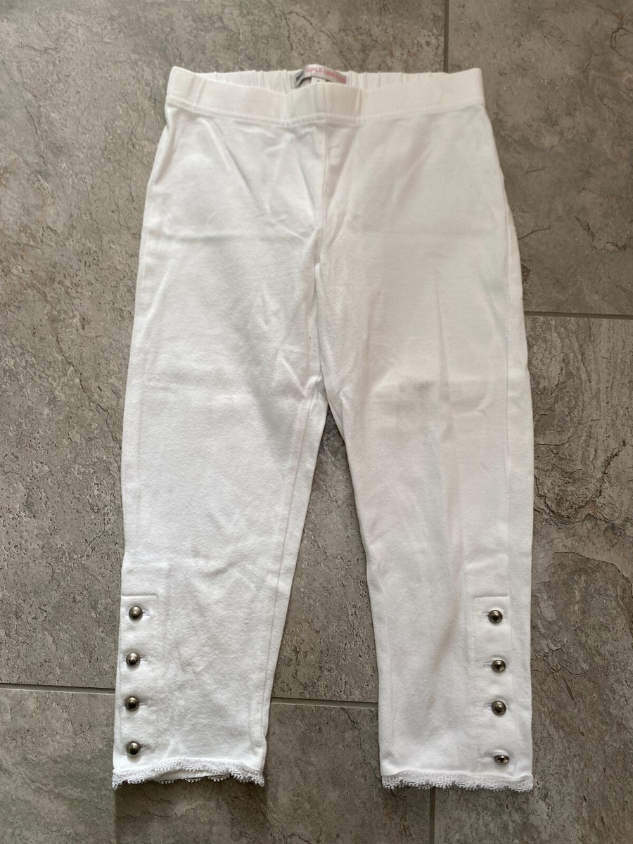 Marks Spencer M&S Girls Limited White Leggings Trousers Years