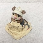 WEE FOREST FOLK BEACH MOUSEY RED/WHITE/BLUE  WITH BOX  — photo 1