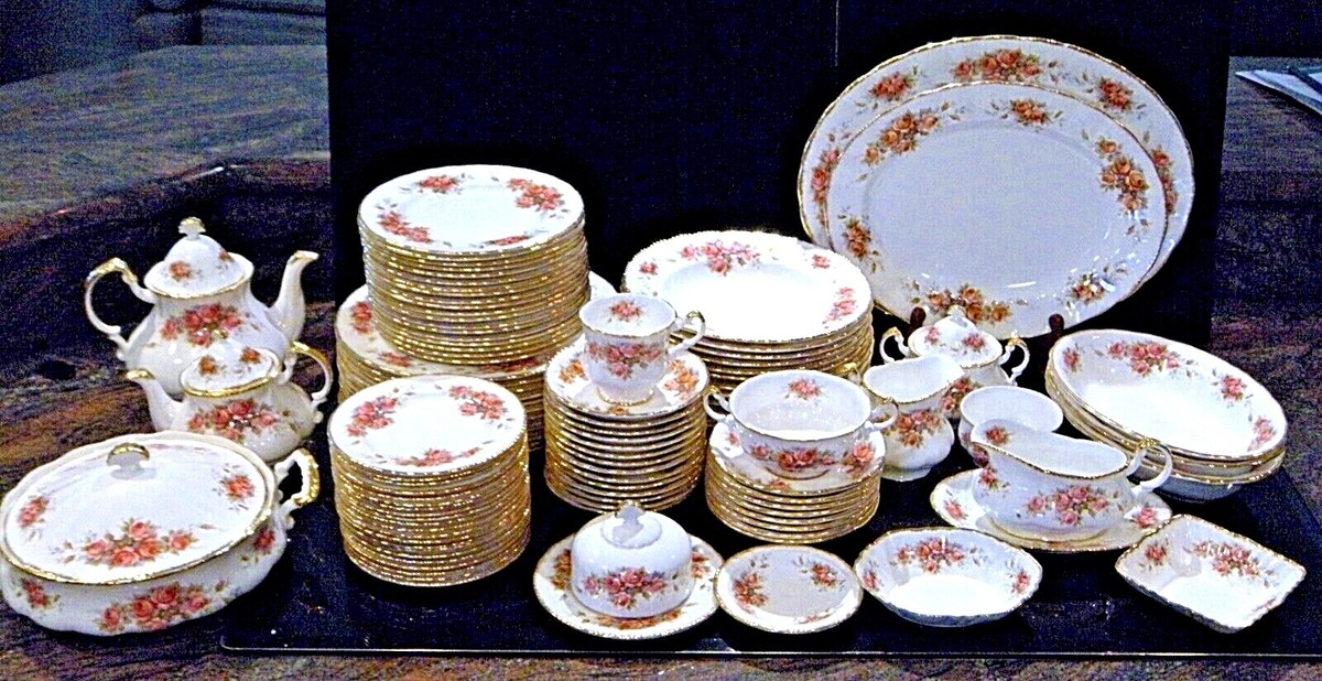 Vintage PARAGON Elizabeth Rose Fine Bone China. Made in England | eBay