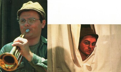 MASH Gary Burghoff As Radar Two 20th Century Fox Postcard's  1982 4X6'' APC Co.