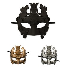 New Roman Hercules Men's Mask Ancient Greek Masquerade Mask