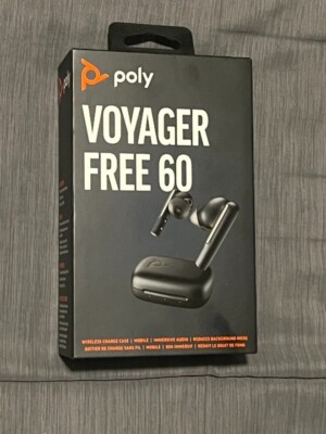Poly formerly Plantronics Voyager Free 60 True Wireless Earbuds with Active NC
