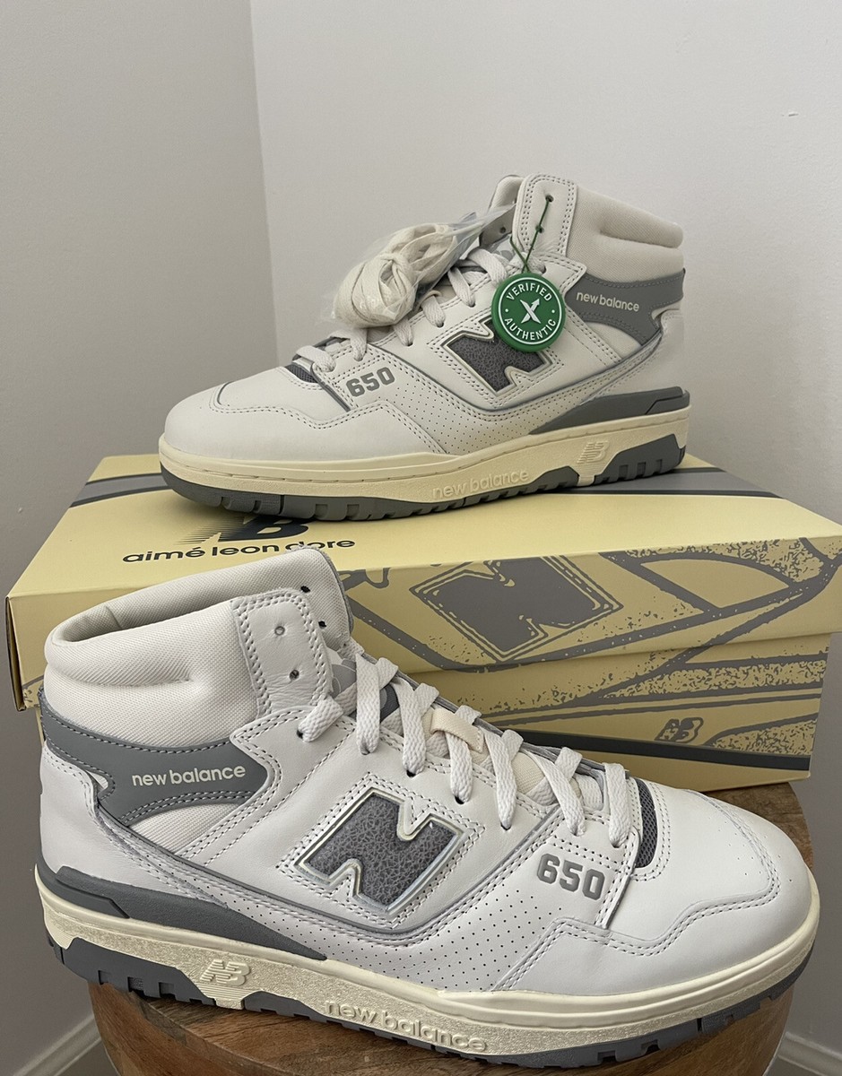 New Balance 650 Aime Leon Dore BB650RA1 White Gray 550 Size New Balance 650 Aime Leon Dore BB650RA1 White Gray 550 Size