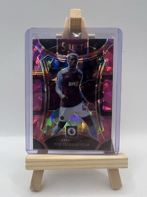 Tim Iroegbunam Panini Select 2023/24 Pink Ice Aston Villa #115