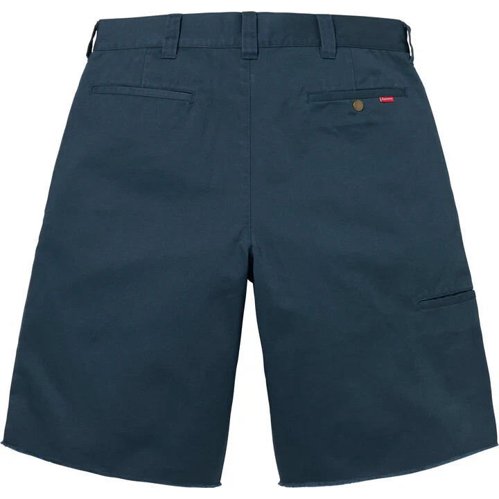 Supreme work short 25ss 34 ネイビー Supreme Work Short 25SS Light Navy | eBay