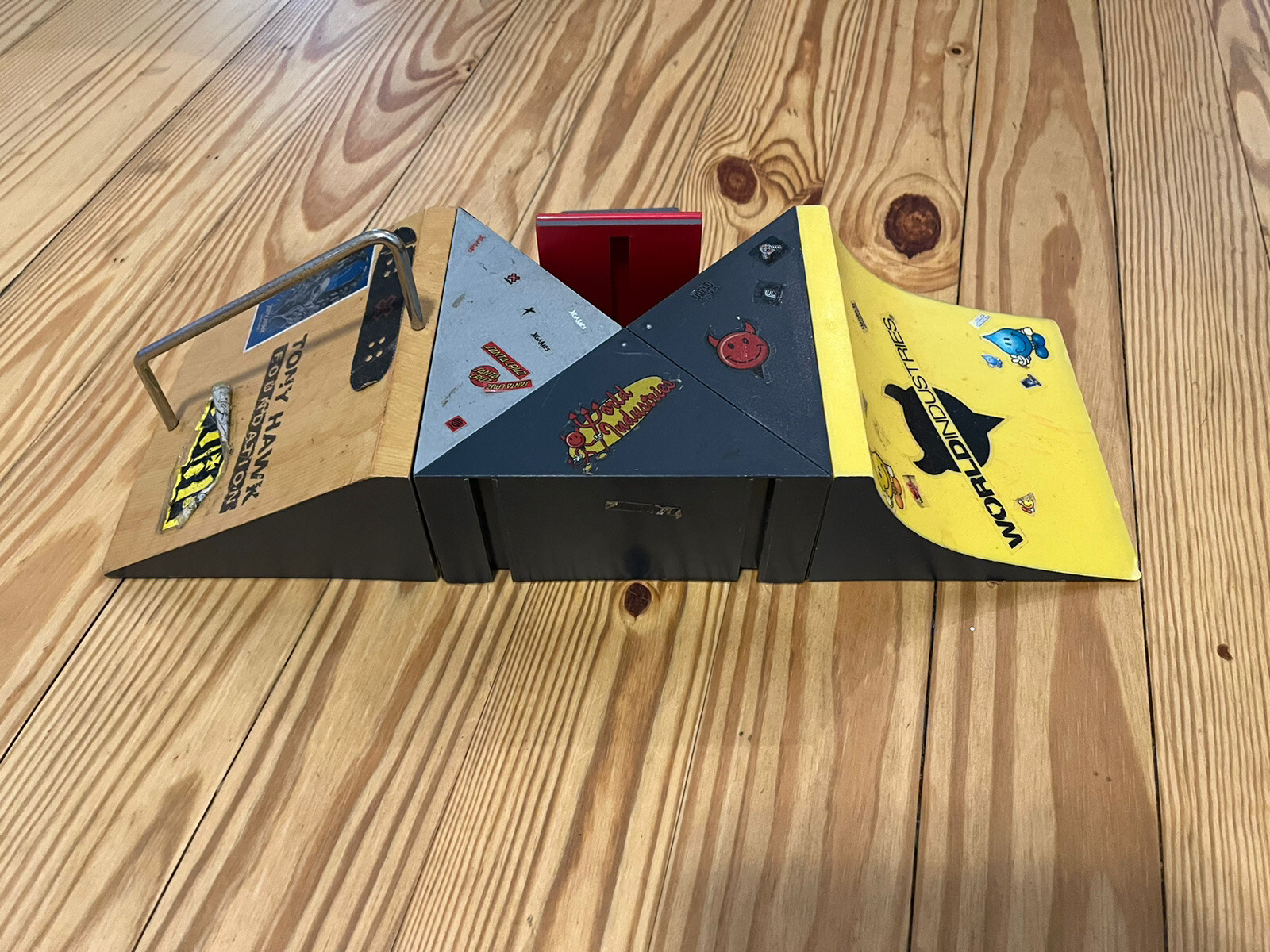 Tech Deck Ramp World Industries 3 Piece 2009 Grind & Ramp | eBay