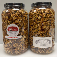 World's Best Gourmet CARAMEL PECAN Corn Popcorn - 1 Gallon Container