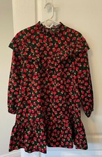 Zara Poppy Flower Dress
