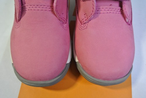 Timberland TB1A647HD56 Timber Tykes Hook & Loop Boot toddler size 9 fuscia rose - Picture 7 of 11