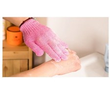 3 pair Exfoliating Spa Bath Gloves Shower Soap Clean Hygiene Wholesale
