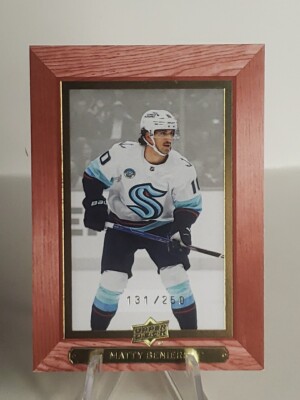 2023-24 Upper Deck Beehive Red /250 Matty Beniers Seattle Kraken SEE PIC!