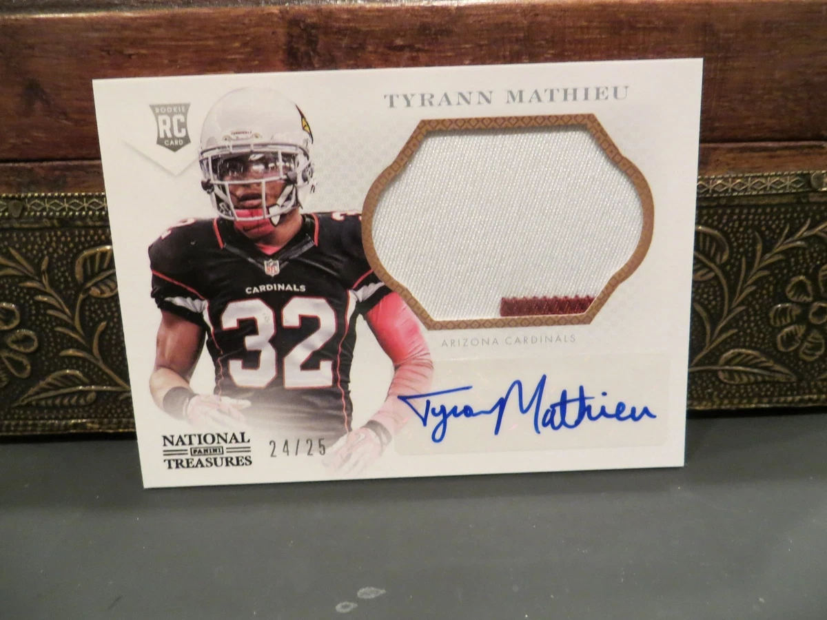 National Treasures Autograph Jersey Rookie Cardinals Tyrann