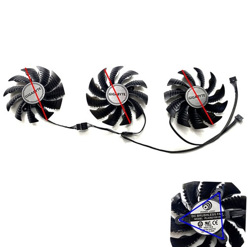 Für GIGABYTE GANING OCRTX3060 3060TI 3070 3080 3090 Grafikkarte Kühlventilator - Afbeelding 8 van 13