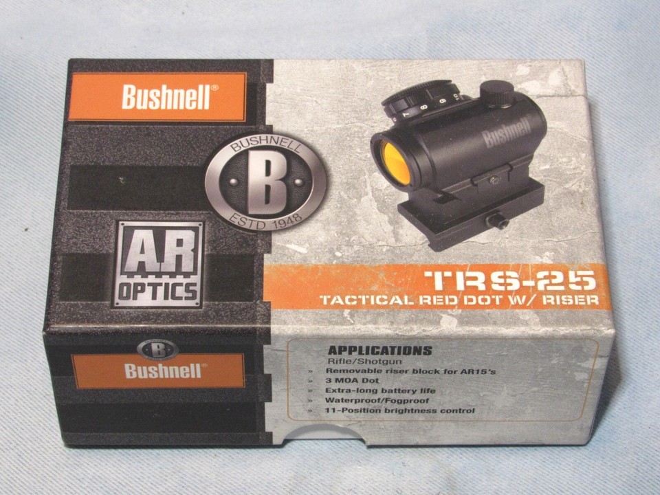 Bushnell Optics TRS-25 AR731306 Red Dot Sight with Riser | eBay