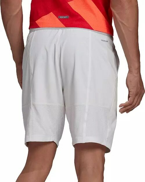 New Adidas Men's in Heat Ready Tennis Shorts White Size 2XL