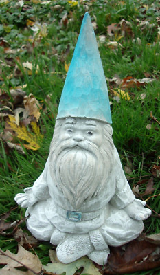 Latex gnome mold plaster cement casting concrete rubber elf mould  9''H x 5.5''W