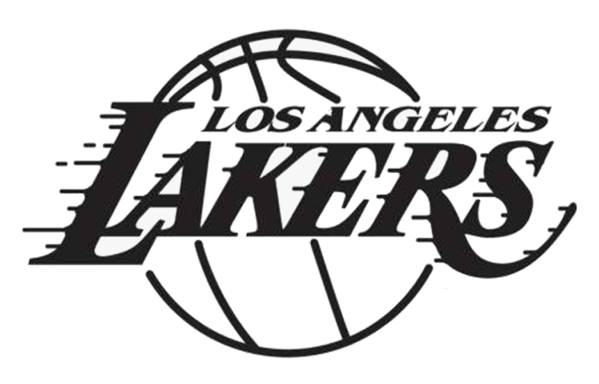 LA Lakers logo NBA Vinyl Decal Window Laptop Any Size Any Color