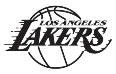 LA Lakers logo NBA Vinyl Decal Window Laptop Any Size Any Color