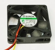 Sunon MagLev KDE1206PHV2-MS.AF.GN,60mm x 15mm 3pin 12V CPU/CaseFan vs ME60151V2