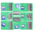 50 Pcs Dental Diamond FG High Speed Burs Polishing Smoothing Friction Grip