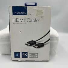 HDMI Cable 6' 4K High Definition High Speed with Ethernet New with open box