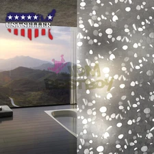 4"x8" Sample Frosted Film Glass Home Bathroom Window Security Privacy #4002