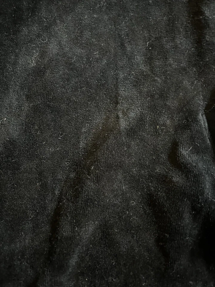 Phat Farm Terciopelo Cremallera Completa Negro Talla XL Extra Grande Y2k Foto 4 de 4