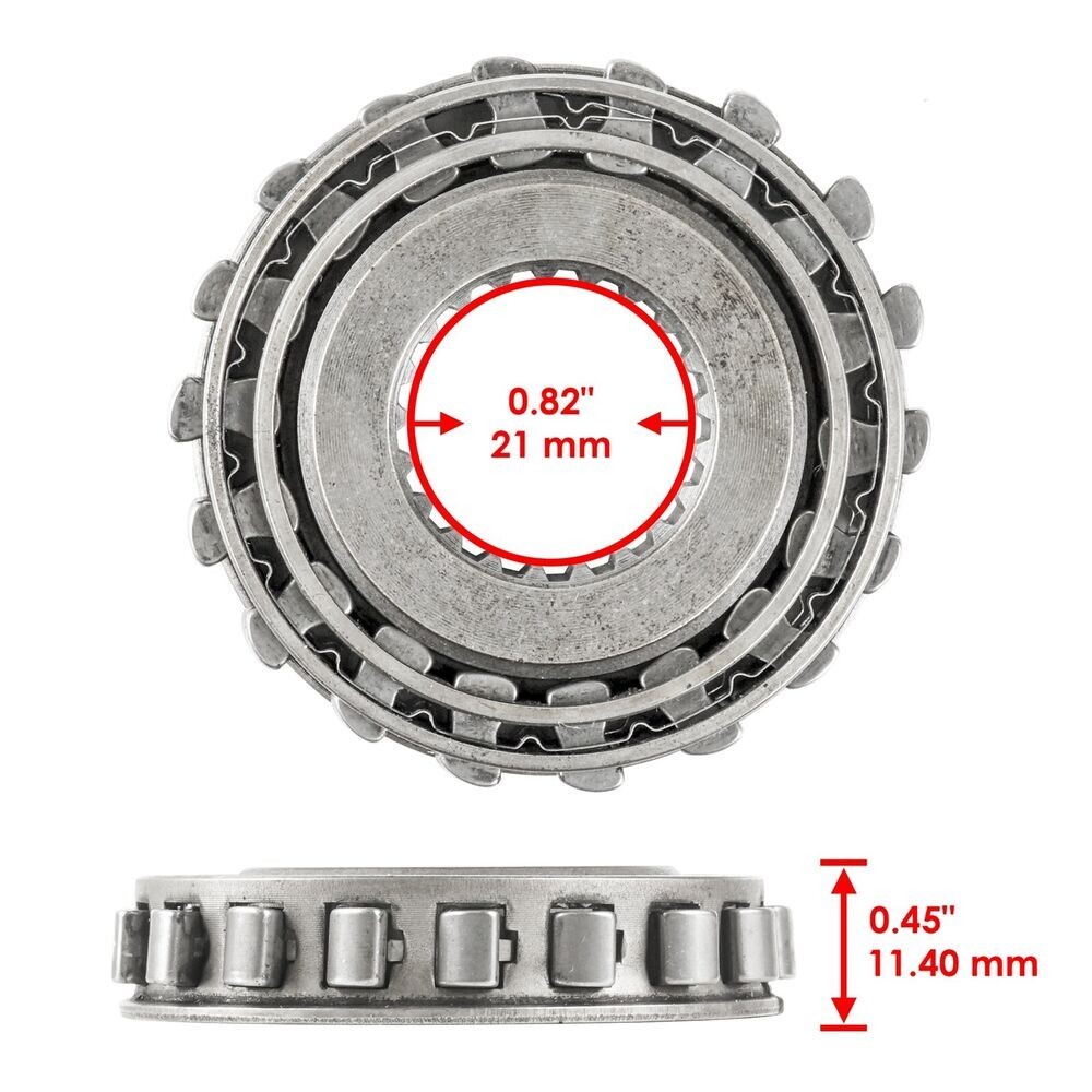 Clutch One Way Bearing w/ Drum Housing for Kawasaki Bayou 300