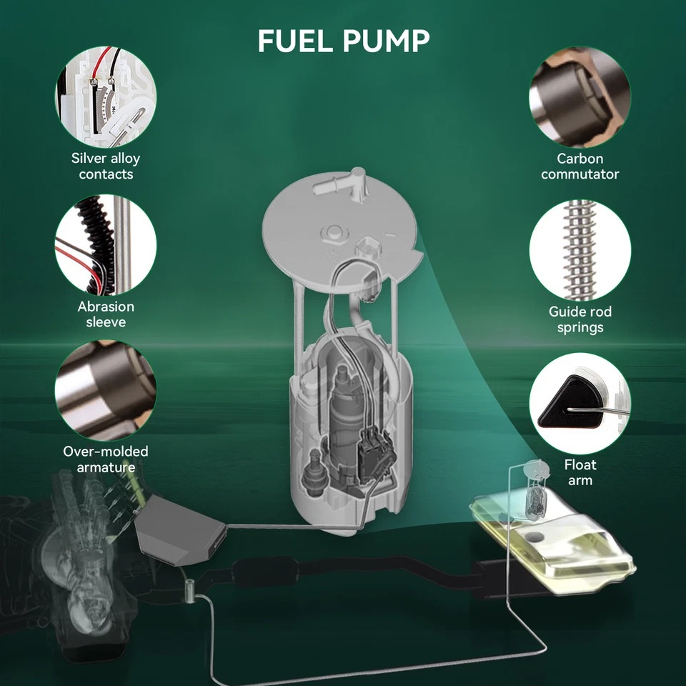 Bomba de combustible Frontier L4 2,4 L 1998-2000 Frontier L4 2,4 L 2001-2004 Foto 4 de 4