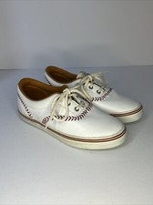 Vintage Keds 1992 Championship Series Leather Sneaker Baseball Stitch Size 2M
