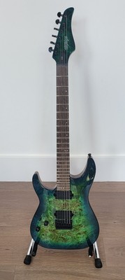 Schecter Guitar Research CR-6 Aqua Burst - Upgraded Seymour Duncan Pickups