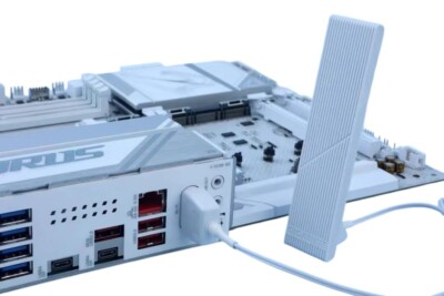Gintai WiFi 7 Antenne Für Asus-Motherboards – 12 DBi, Tri-Band, Mit Magnetbasis, Schwarz
